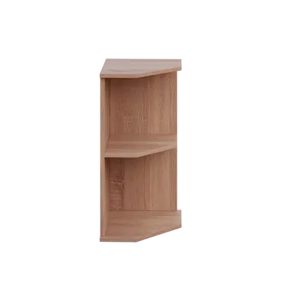 LZ 2 - 3 kancelářská skříň, rohová, pravá, 750x360x450, dub bardolino